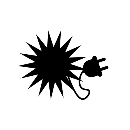 Ecological energy source icon vector isolated on white background for your web and mobile app design, Ecological energy source logo conceptのイラスト素材