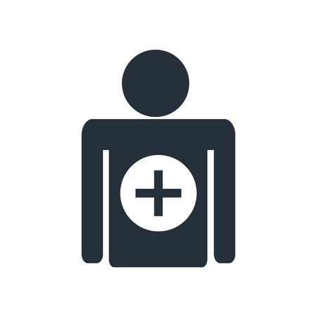 Add sign icon vector isolated on white background for your web and mobile app design, Add sign logo conceptのイラスト素材
