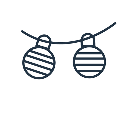 Decoration icon vector isolated on white background, Decoration transparent signのイラスト素材