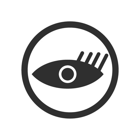 Viewer icon vector isolated on white background for your web and mobile app design, Viewer logo conceptのイラスト素材