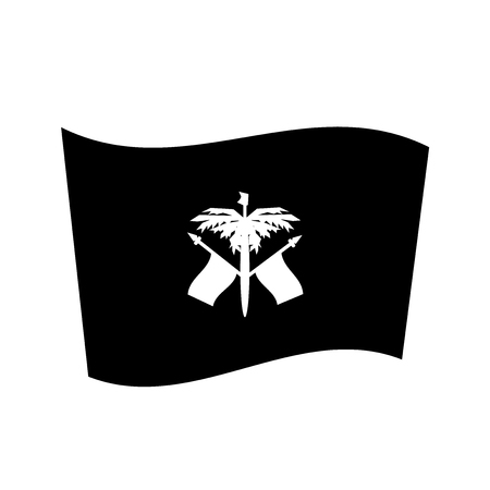 Haiti flag icon. Trendy Haiti flag logo concept on white background from Country Flags collection. Suitable for use on web apps, mobile apps and print media.のイラスト素材