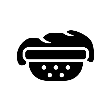 Laundry icon. Trendy Laundry logo concept on white background from cleaning collection. Suitable for use on web apps, mobile apps and print media.のイラスト素材