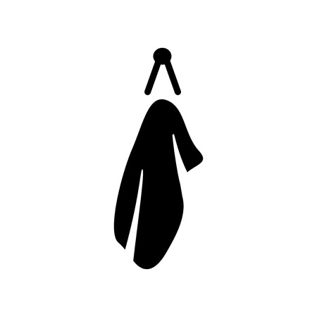 Serviette icon. Trendy Serviette logo concept on white background from cleaning collection. Suitable for use on web apps, mobile apps and print media.のイラスト素材