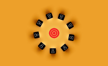 work together with one's team members toward one's goalの写真素材