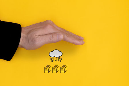 Cloud Computing Technology Database Storage Security Conceptsの写真素材