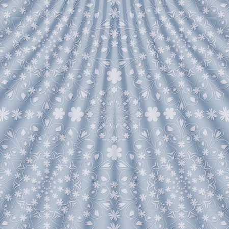 Ethnic floral pattern with vintage mandala elements for meditation, yoga, Tattoo, henna, etc.のイラスト素材