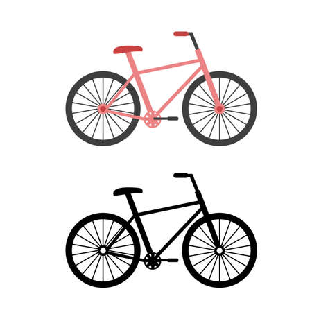 Bicycle vectorのイラスト素材
