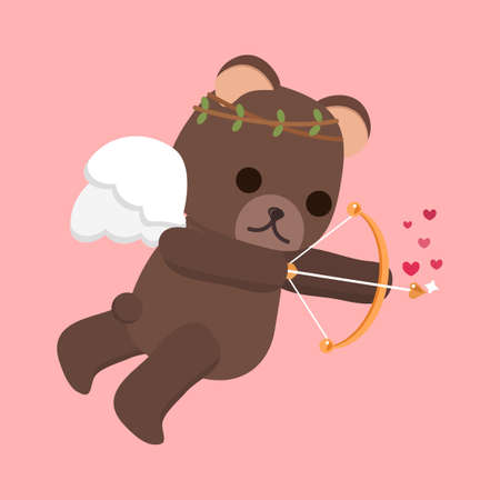 Cupid Bearのイラスト素材