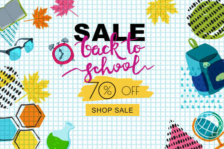 Vector Of Vector Back To School Sale Id 82486233 Royalty Free