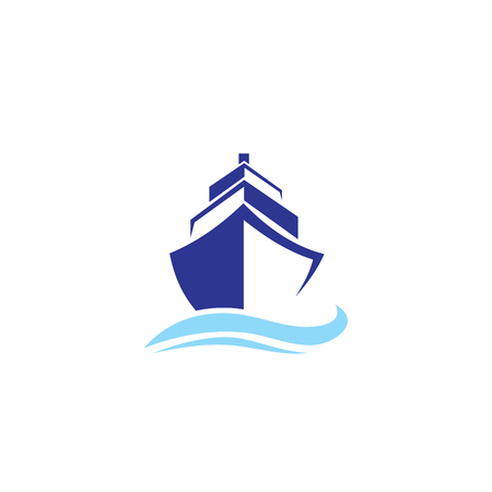 ship logo vectorのイラスト素材