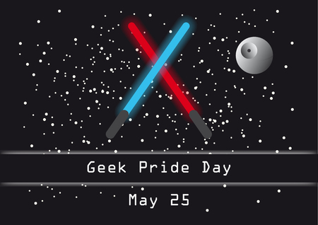 Geek pride day. illustration Geek Pride Day.のイラスト素材