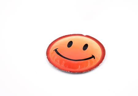 Smile emoticon images. Emoticon on a white background. Condom photoのeditorial素材