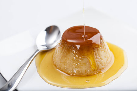 Pudim, a delicious brazilian dessert, made from condensed milk.