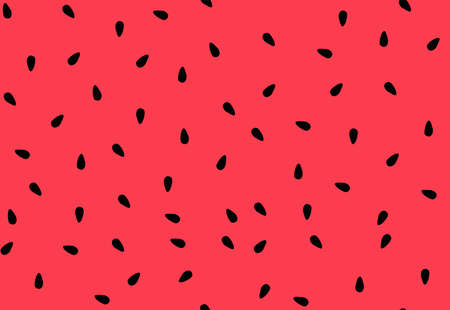 Vector watermelon pattern in the section. Summer illustration for printing on fabric and packagingのイラスト素材