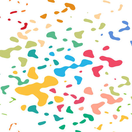 Multicolored spotted background. Abstract illustration of colored spots. Work piece