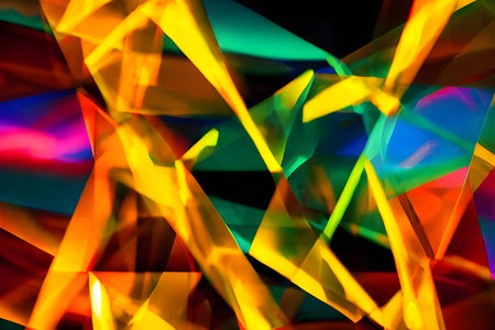 abstract background with colorful shapes - wallpaper picture
