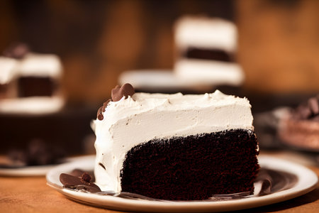 chocolate cake, sweet and sugary food, yummy and fatty dessert