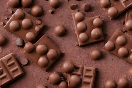 chocolate, a sweet food made from cacao and milk, yummy snack