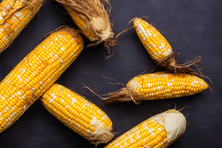 corn on the cob, natural food ingredient, fresh farm harvest