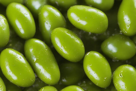 green olives, source of olive oil, and a breakfast food itemの写真素材