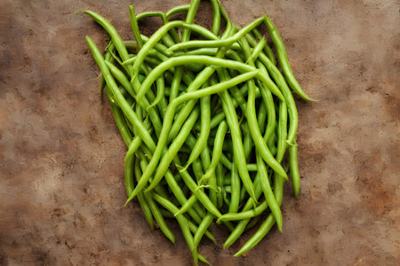 green beans, healthy vegetable food, freshly harvested, farm produce