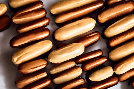 eclairs, popular french dessert known around the world