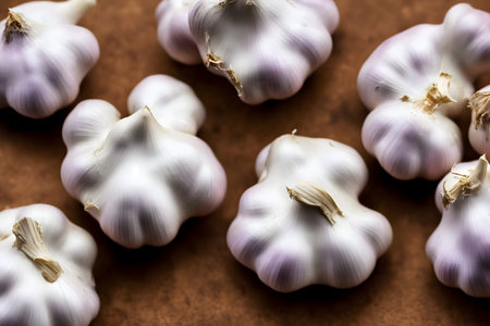fresh garlic, food ingredient, flavoring, or condiment, natural spice