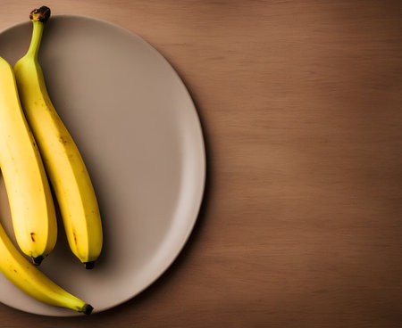 Illustration of bananas, using generative aiの素材