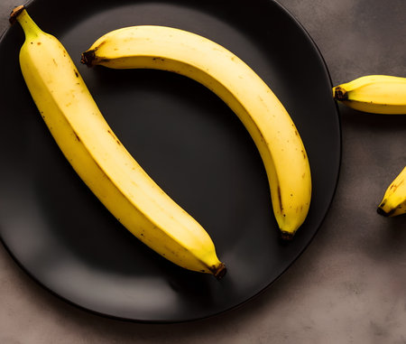 Illustration of bananas, using generative aiの素材