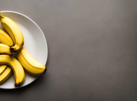 Illustration of bananas, using generative aiの素材