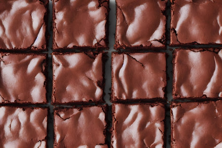 Illustration of brownies, using generative aiの素材