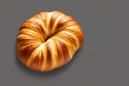 Illustration of croissant, using generative aiの素材