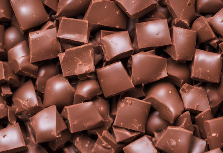 Illustration of milk chocolate, using generative aiの素材