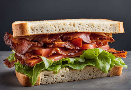 A Savory BLT Sandwichの素材