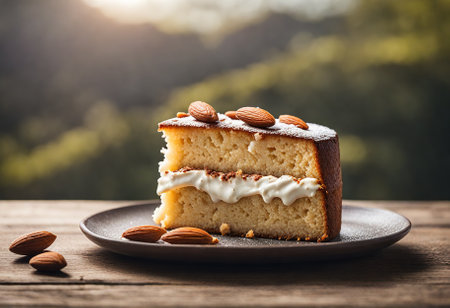 A Delicious Almond Cakeの素材