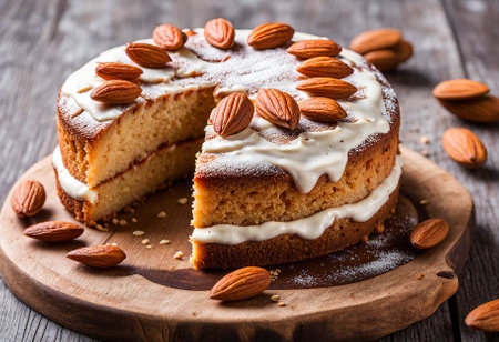 A Delicious Almond Cakeの素材