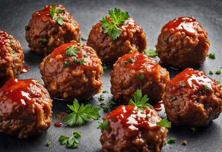 Homemade Savory Meatballの素材