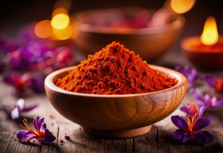 Red Saffron Powderの素材