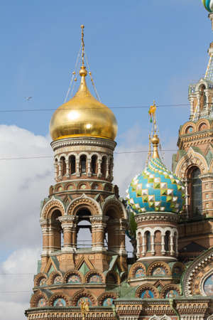 Church of the Savior on Spilled Blood (detail) (Saint Petersburg, Russia)の写真素材