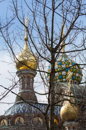 Church of the Savior on Spilled Blood (detail) (Saint Petersburg, Russia)の写真素材
