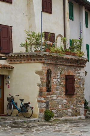 Old Town Grado, Friuli Venezia Giulia, Italyの写真素材