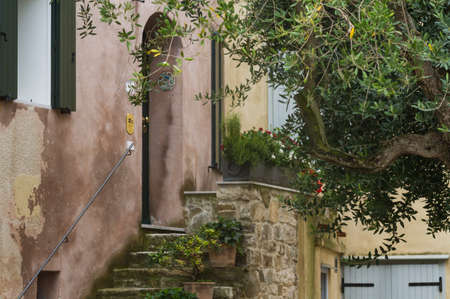 Old Town Grado, Friuli Venezia Giulia, Italyの写真素材