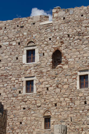 Lykourgos Logothetis Castle in Pythagorion, Samos, Greeceの写真素材
