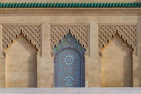 Fountains of the Mausoleum of Maohammed V (Rabat, Morocco)のeditorial素材