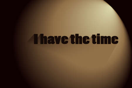 i have the time. background, retro. vector illustrationのイラスト素材