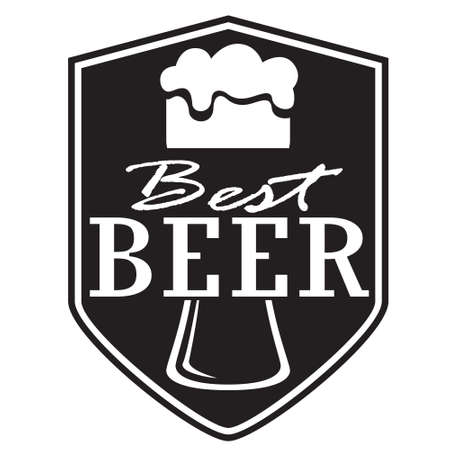 emblem for design. beerのイラスト素材