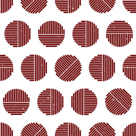 print pattern, a circle Vector backgroundのイラスト素材