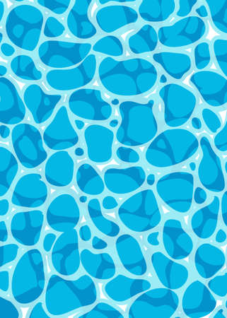 Texture of water. Background, vector imageのイラスト素材