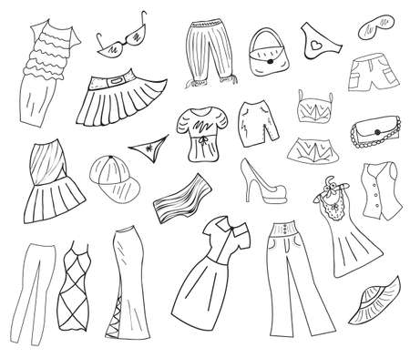 clothingのイラスト素材