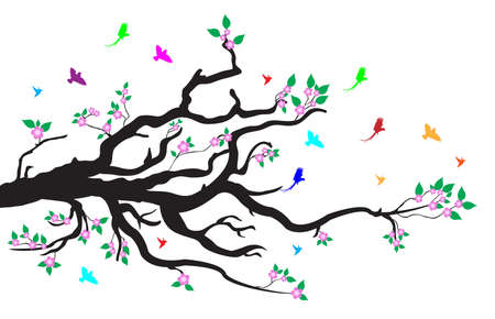tree branchのイラスト素材